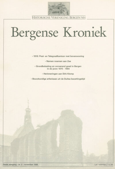 Bergense Kroniek 1999-2