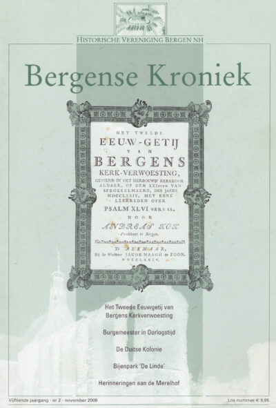 Bergense Kroniek 2008-2