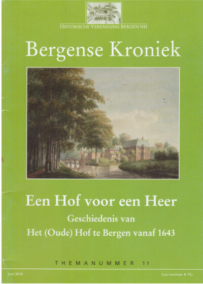 Bergense Kroniek Themanummer 11
