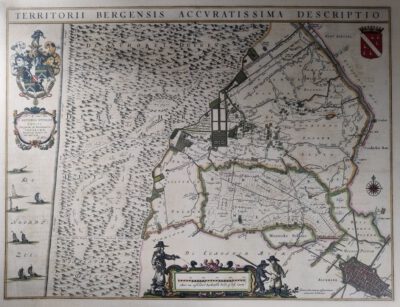Kaart van Joan Blaeu uit 1662