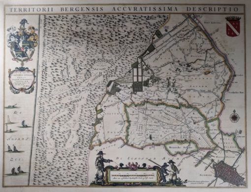 Kaart van Joan Blaeu uit 1662
