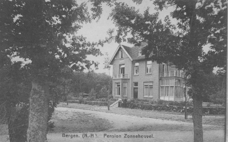HVB FO 00029 Pension Zonneheuvel, Kastanjelaan 9 (ca 1920)