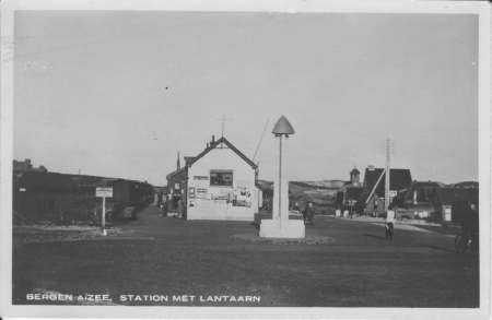 HVB FO 00063Station Bergen aan Zee, 1938