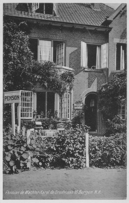 HVB FO 00078  Pension De Wachter, Karel de Grotelaan 15