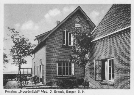 HVB FO 001102  Pension Noorderlicht (wed. J. Brands), Tuindorp, jaar onbekend