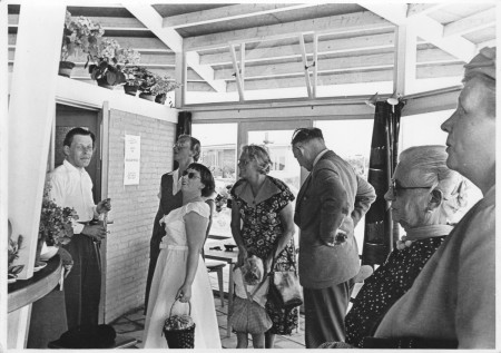 HVB FO 00437  Opening café-restaurant De Spin, Bergen aan Zee