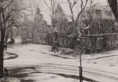 HVB FO 00552  Breelaan hoek Jan Oldenburglaan in de winter