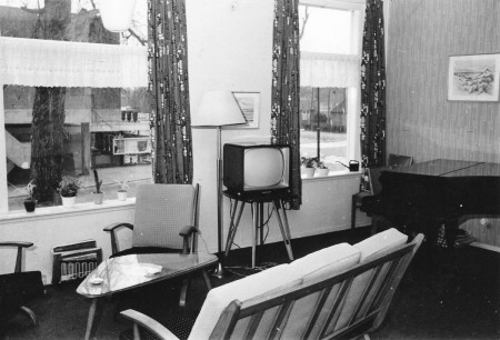 HVB FO 00573  Interieur Breelaan 13 (boven), februari 1962