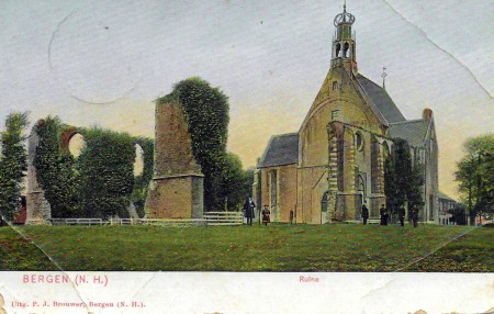 HVB FO 00643  Ruïnekerk, poststempel 1907