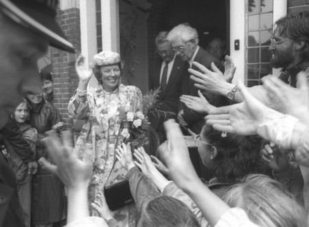 HVB FO 00706  Koningin Beatrix in Bergen