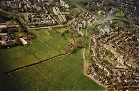 HVB FO 00729  Zakedijkje, Natteweg (luchtfoto)
