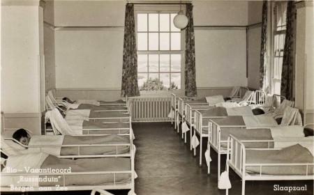 HVB FO 00914  Bio Vacantieoord, slaapzaal, jaren '30