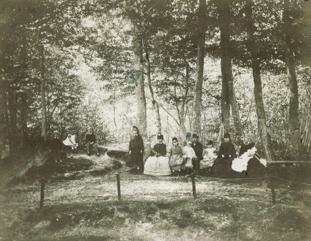 HVB FO 01198  Familie Van Reenen bij de Ronde Kom, 1871