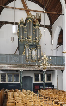 HVB FO 01295  Ruïnekerk, interieur met orgel, 2007