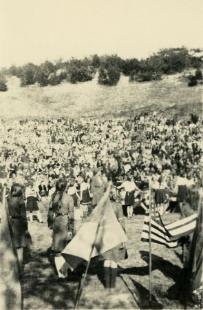 HVB FO 00121  Bevrijdingsfeest in het openluchttheater, 1946
