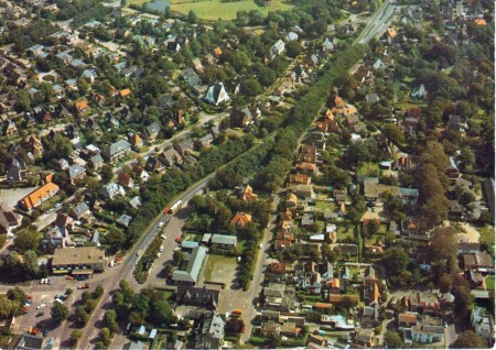 HVB FO 00172  Dreef en omgeving, luchtfoto, omstreeks 1970